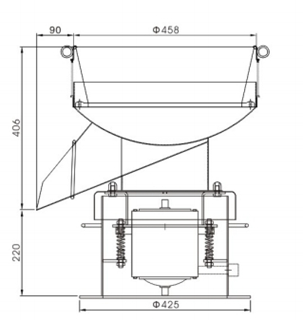 无声振动筛分过滤机(图3) 无声振动筛分过滤机(图3)